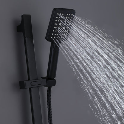 3-Function Handheld Shower Head with Slide Bar and 59-inch Hose RB0890